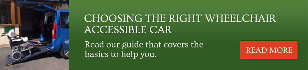 How to choose the right wheelchair accessible car