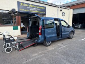 Good looking car in metallic Blue