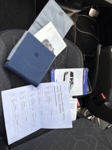 All books and spare key from new