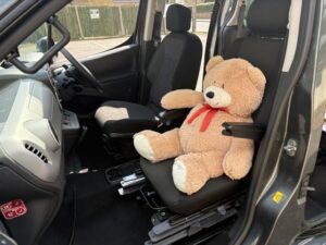 This is the front passenger swing out seat.